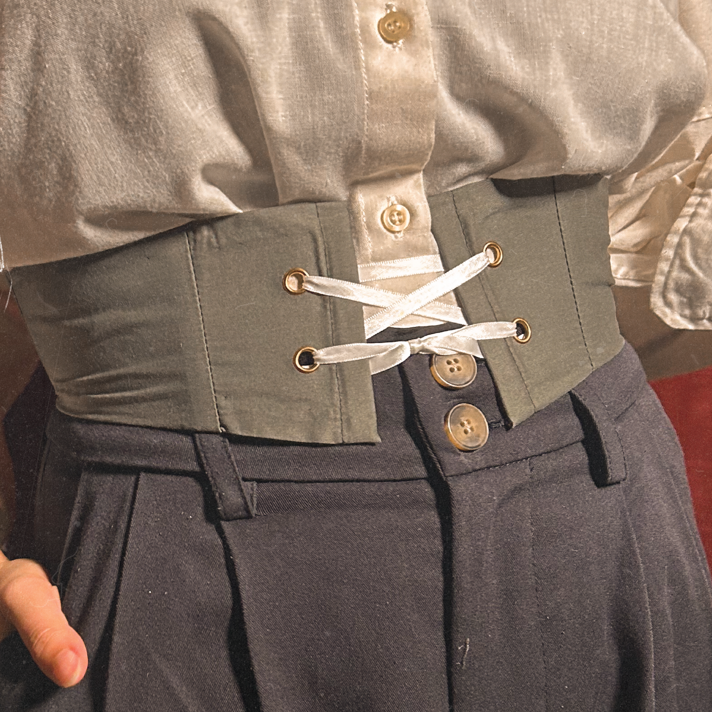 Wren Belt (Sage Green Organic Cotton)