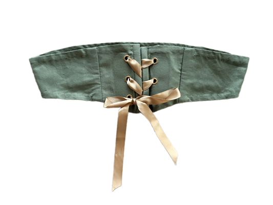 Wren Belt (Sage Green Organic Cotton) Size S-M